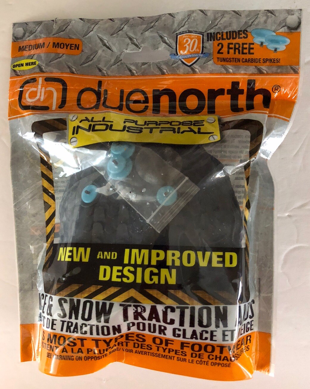 Due North M AllPurpose Industrial Ice Snow Traction Aids Women 8.5-11 Men 7.5-10