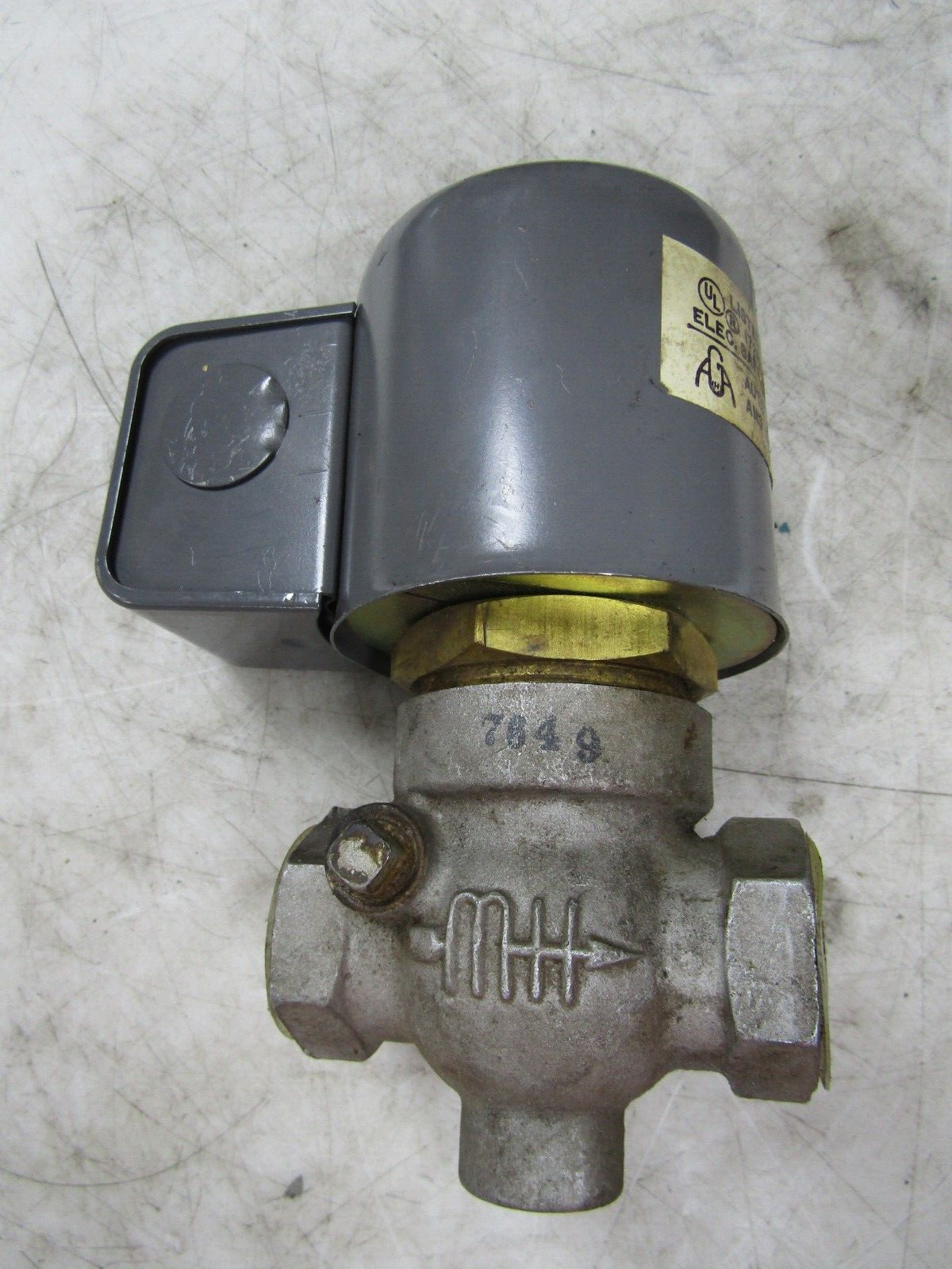 💥NEW HONEYWELL 1/2" MAGNETIC GAS VALVE .20 AMPS 5 PSI 120V V4036A 1019 1