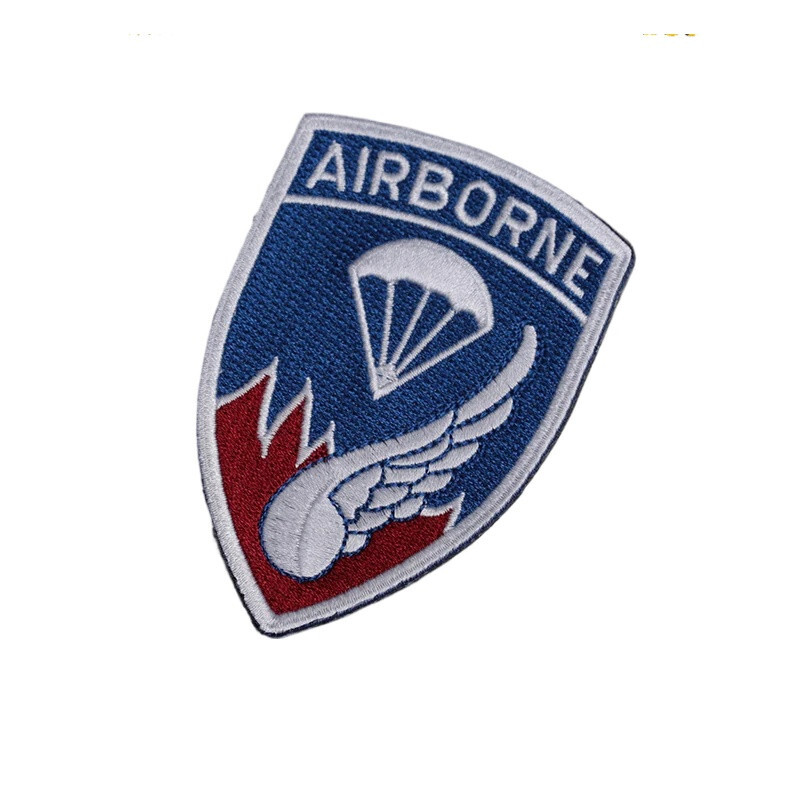 WWII US Army 187th Airborne EMBROIDERED PATCH BLUE