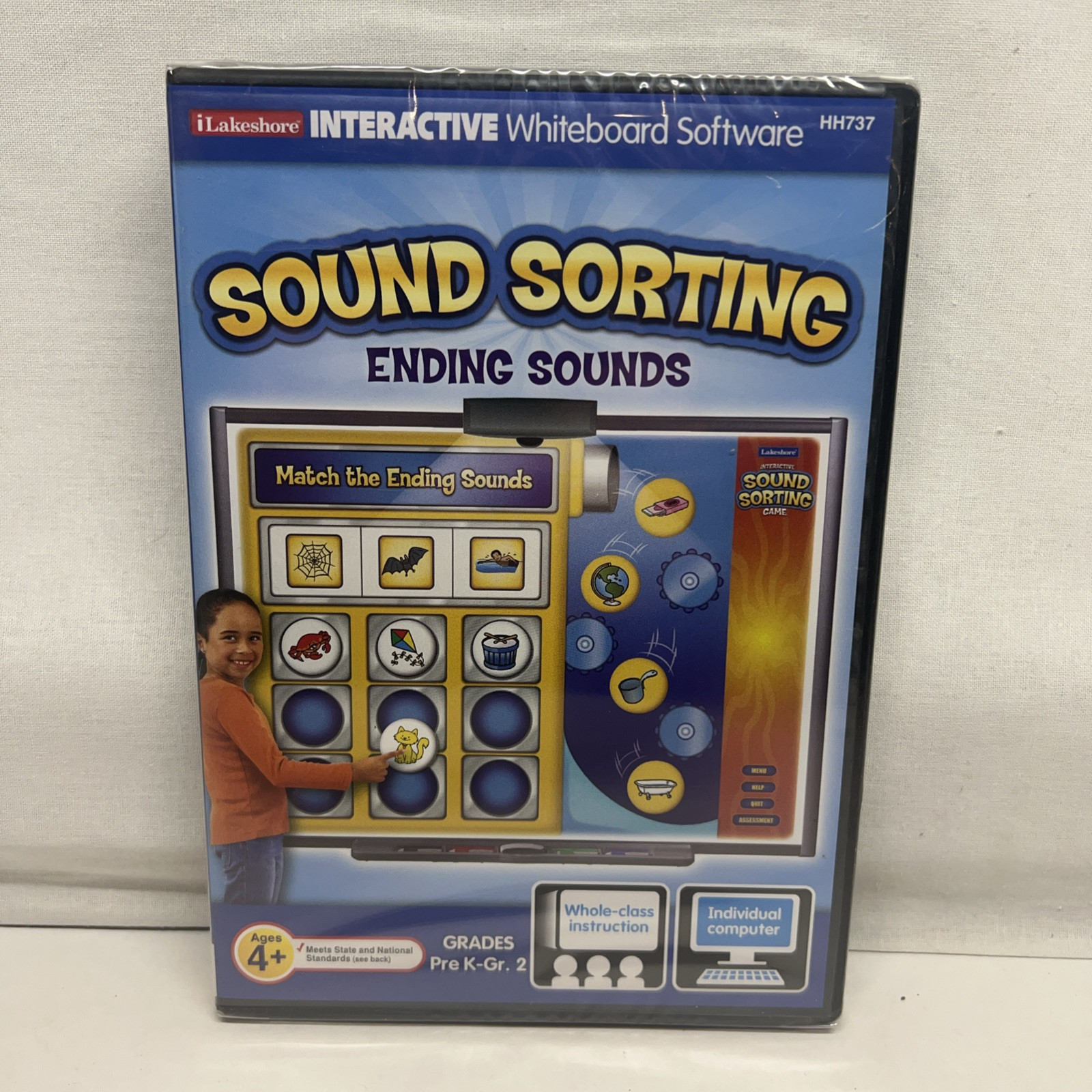 ILakeshore Interactive Whiteboard Software Sound Sorting PC/Mac Grades PreK-2