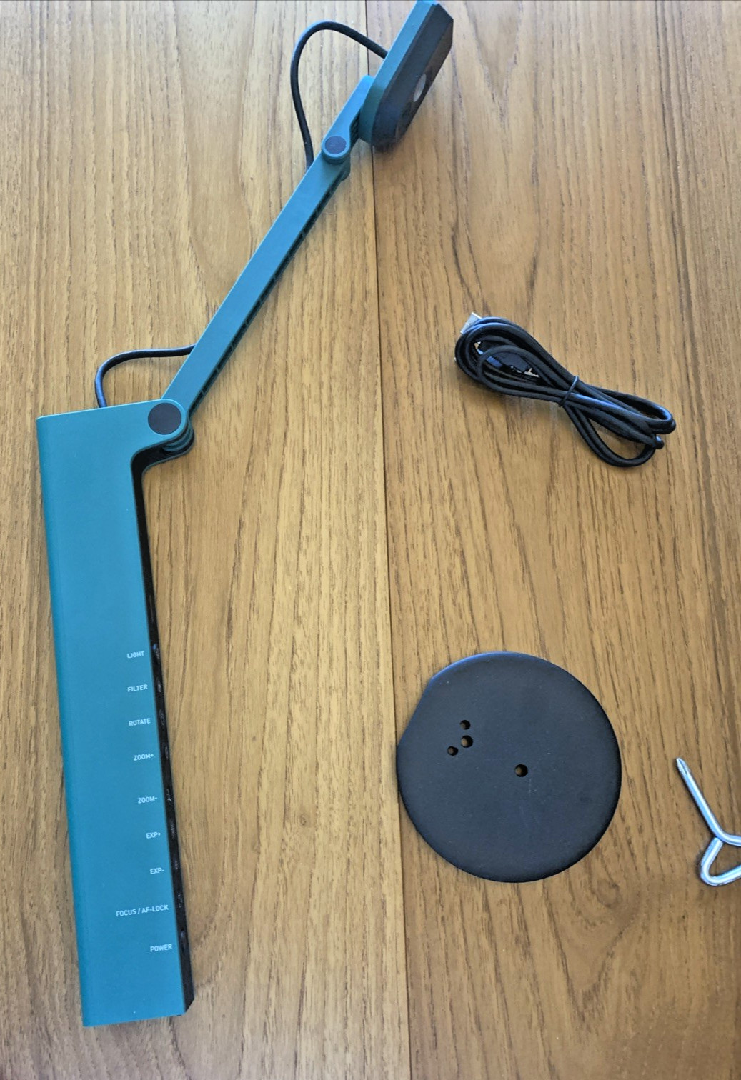 IPEVO VZ-R CDVH-03IP 8MP HDMI Document Camera in box UNTESTED Missing Screws