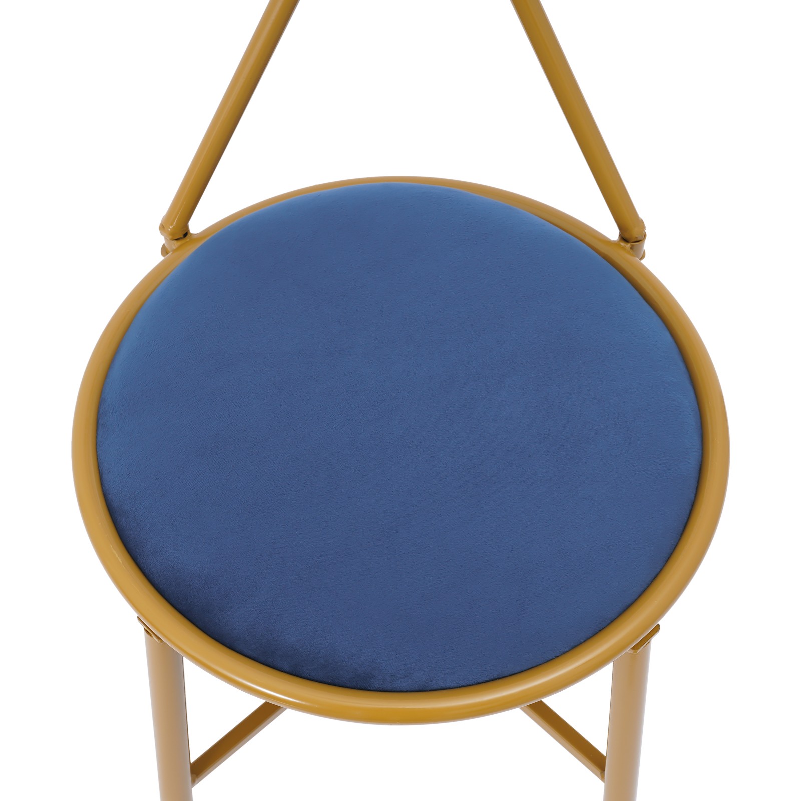 Modern Bedrooms Velvet Butterfly-Shaped Backrest Chair Makeup Stool Floor Chair