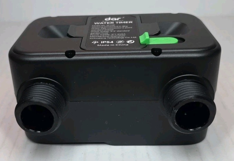 Dar 2 Zone Water Timer WT08 with Dual Outlets New