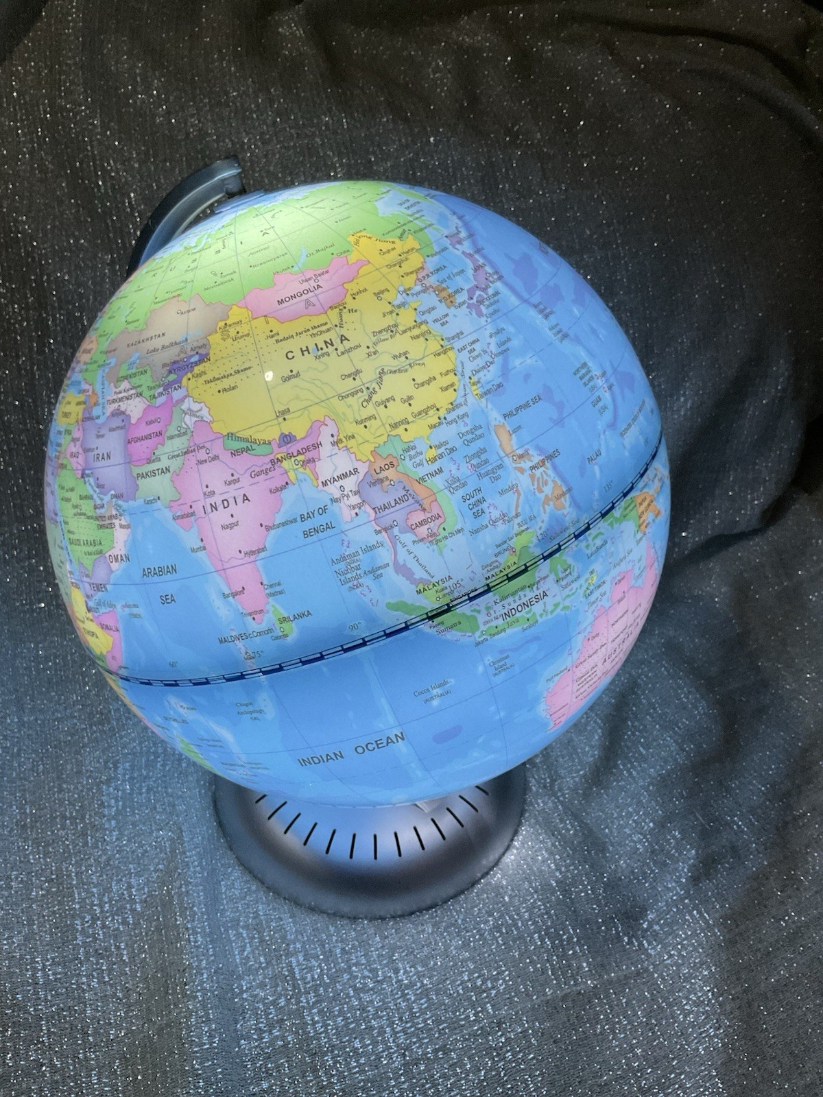 Costway 8" World Globe Illuminated Education Globe See Pics Map