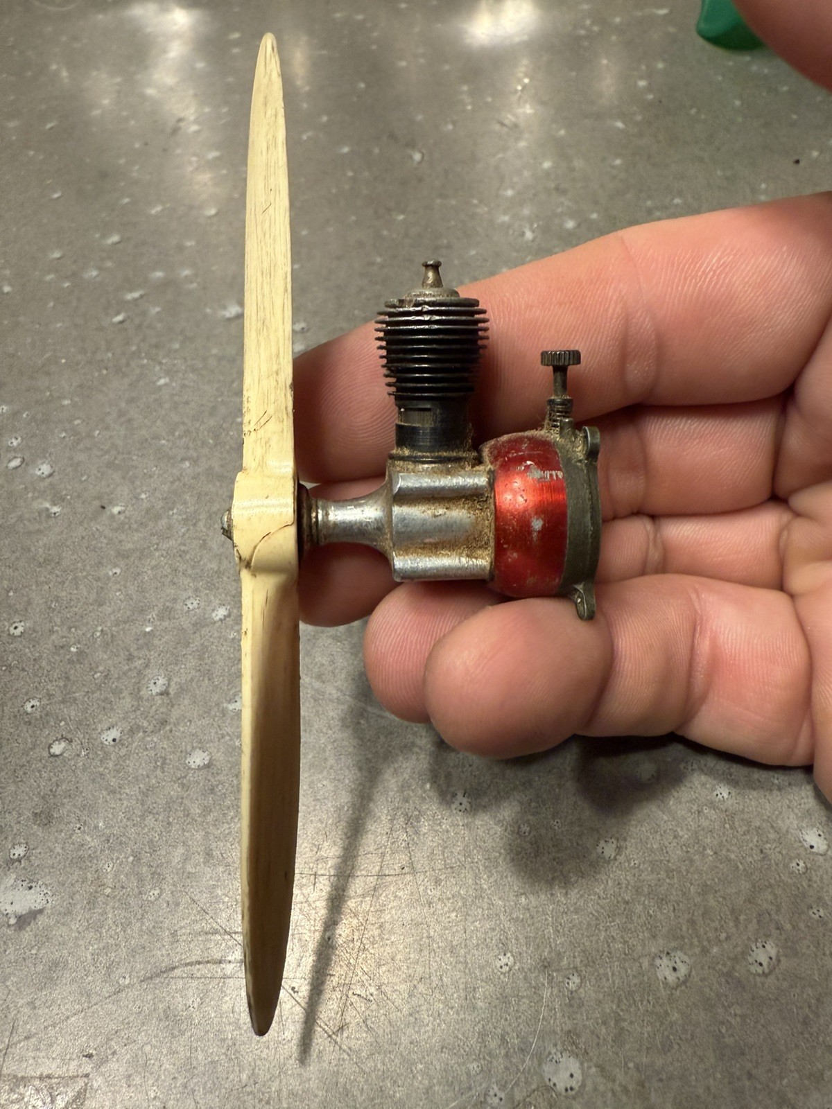Thimble Drome 049 w/Propellor Airplane Plane Engine Motor Model
