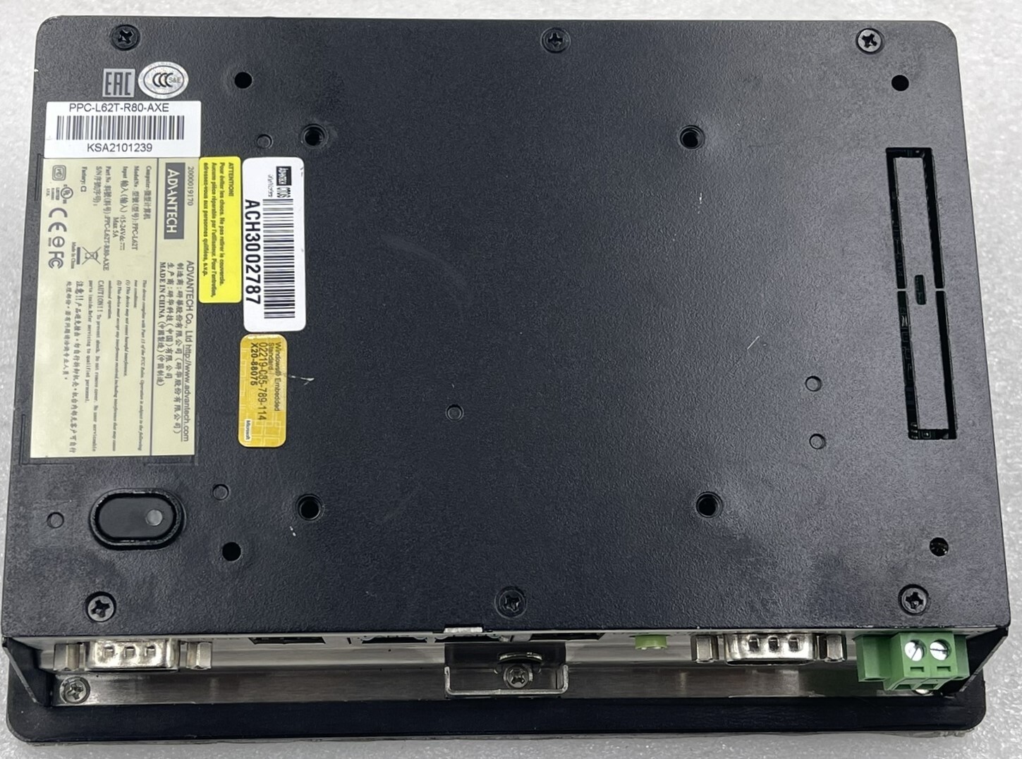 Advantech PPC-L62T Panel PC