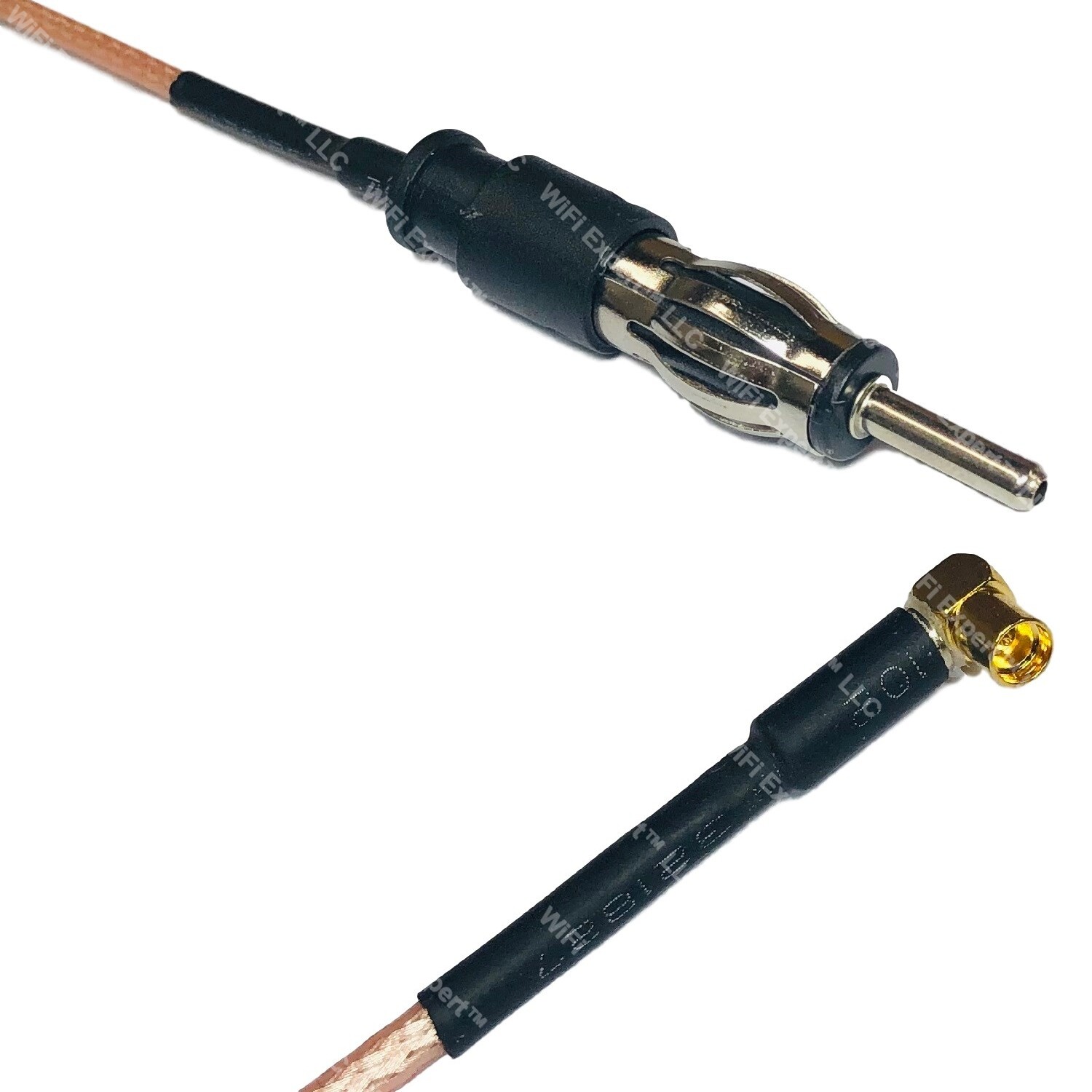RG316 AM/FM MALE to MMCX FEMALE ANGLE RF Cable Rapid-SHIP LOT