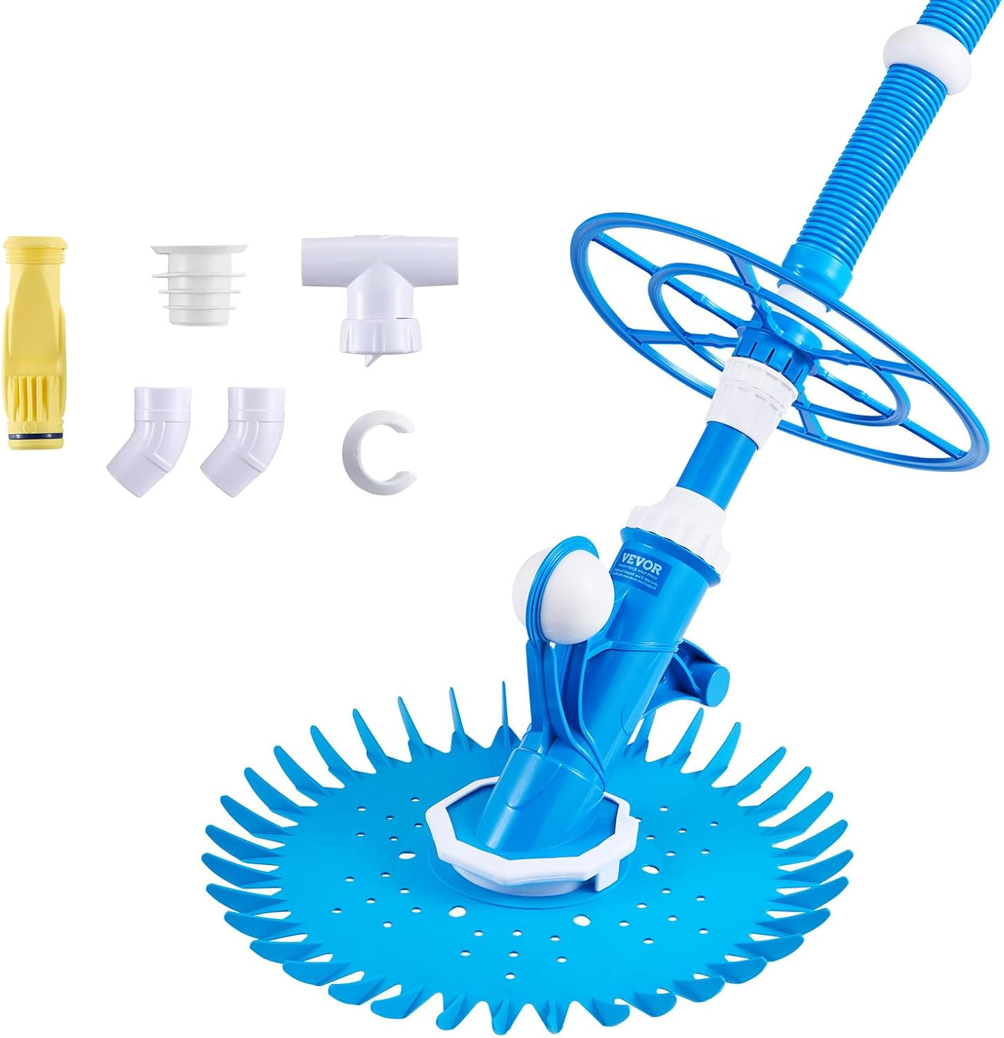 Automatic Suction Pool Cleaner for In-Ground and Above-Ground Pools