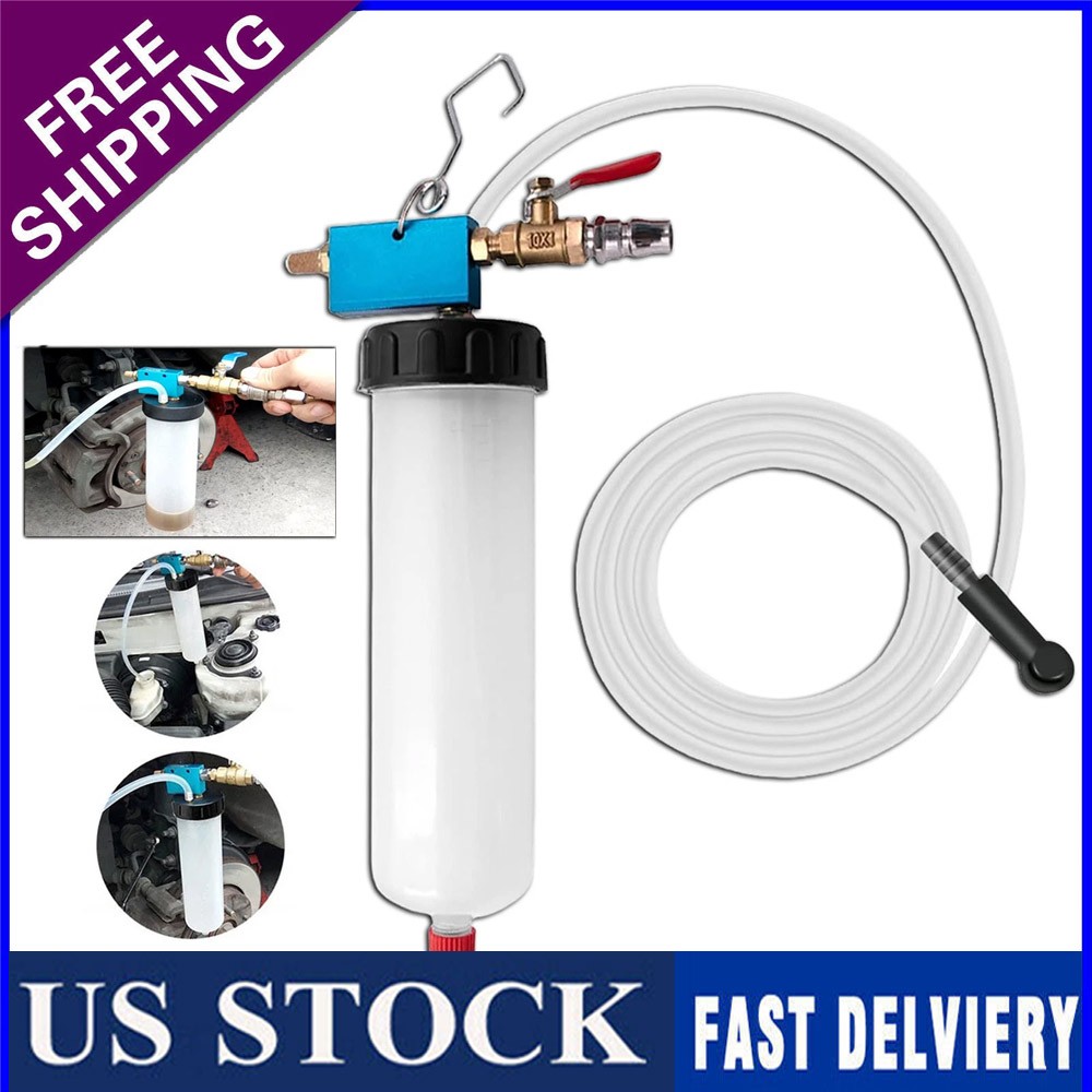 Car Vehicle Vacuum Brake Bleeder Tank Fluid Oil Change Pump Equipment Tool Kit
