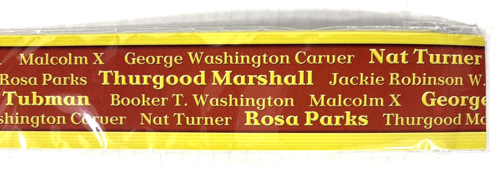 Teaching Tree Black History Classroom Trim Border Decor Educational New 3 Pkg