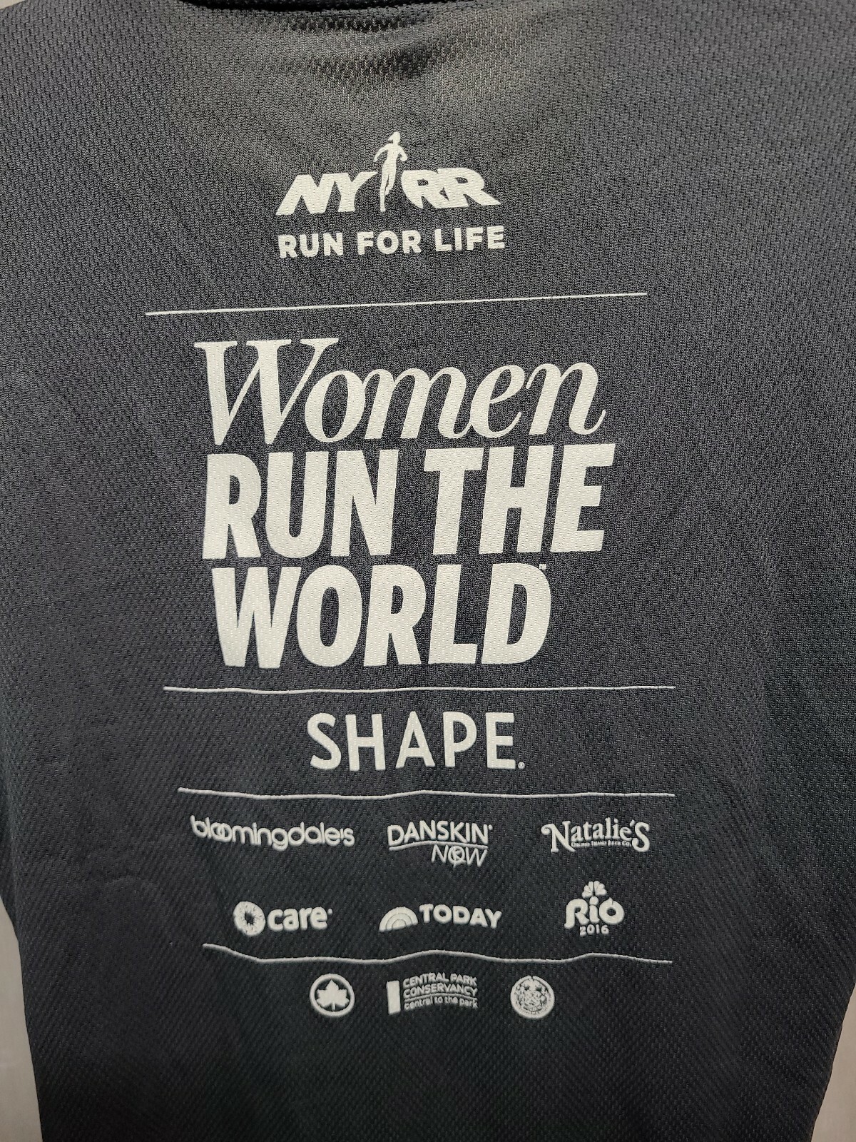 More Shape Half Marathon Womens Large Gray Jersey