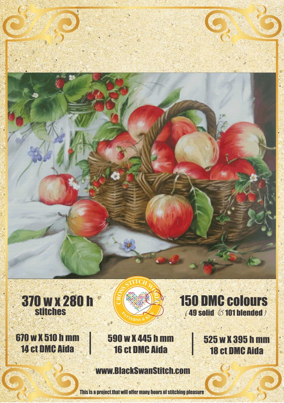 Summer Harvest 109 Chart Counted Cross Stitch Pattern Needlework