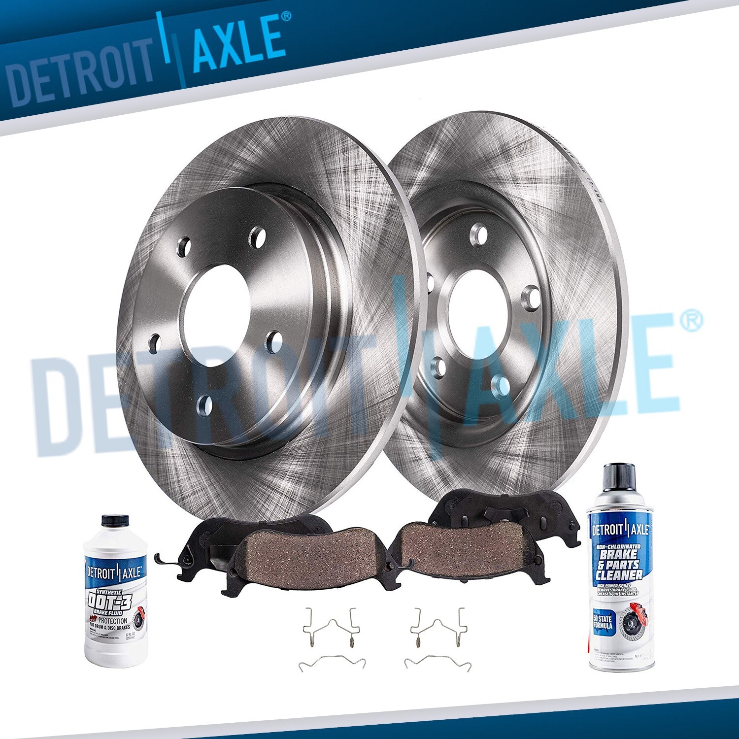 11.46'' 291mm Rear Brake Rotors Ceramic Brake Pads for 2006 - 2013 Lexus IS250