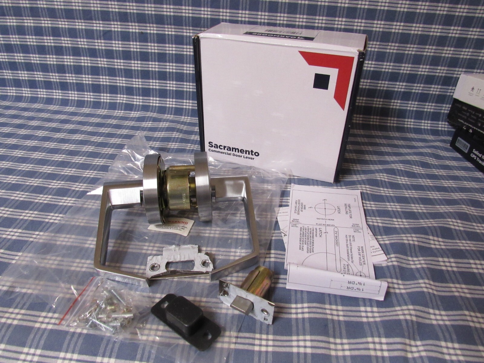 Sacramento Heavy Duty Commercial Door Lever (New Open Box) FAST FREE SHIPPING.