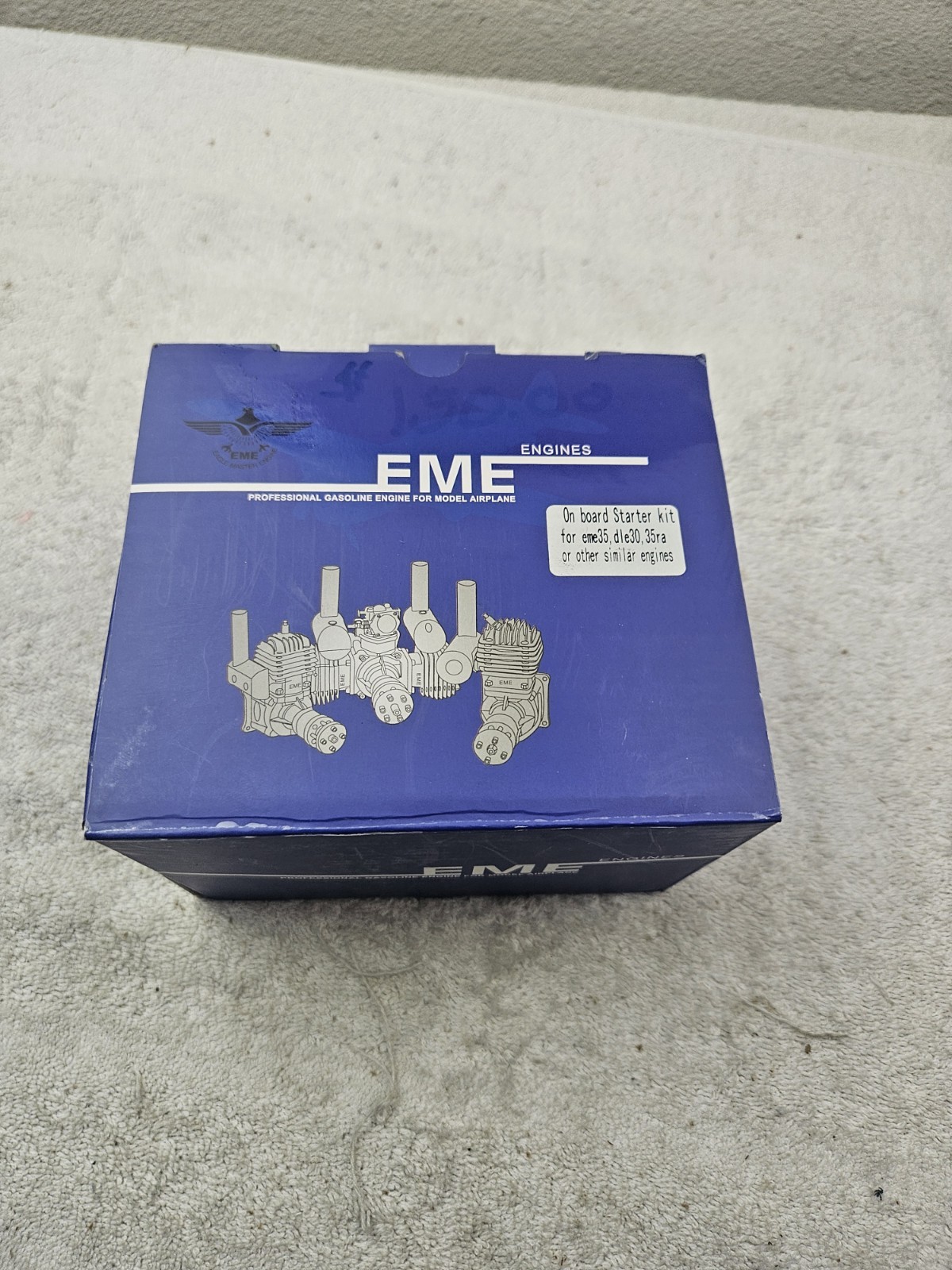 EME  RC ENGINES ON BOARD STARTER KIT FOR EME35, DLE30, 35RA ETC  NEW IN OPEN BOX