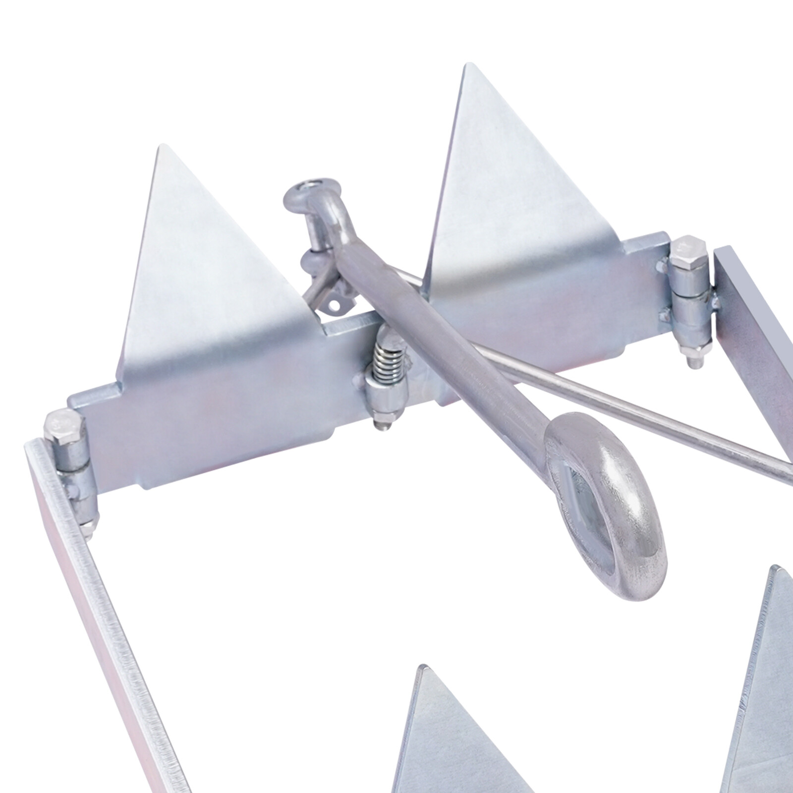 Boat Slide Box Anchor, Foldable Sliding Cube Anchor, Foldable Boat Anchor 13 lbs