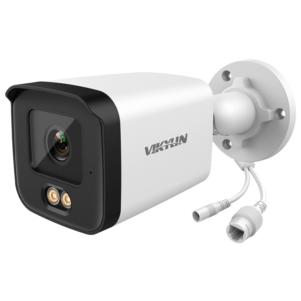 VIKYLIN 5MP Full Color POE Security Camera Built-in MIC Speaker Motion Detection