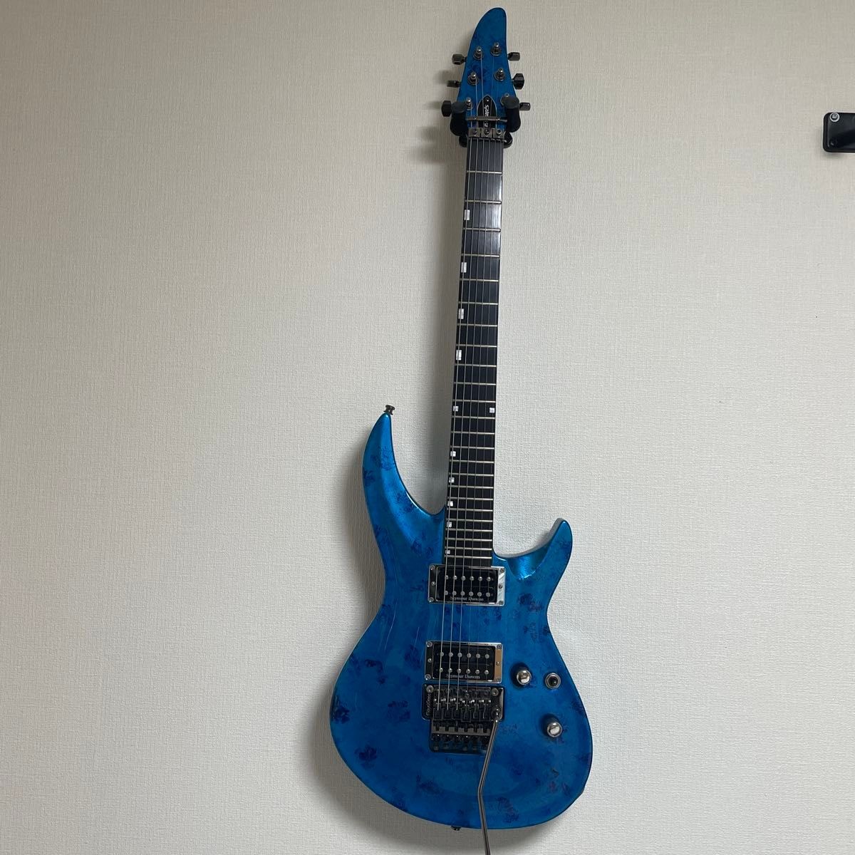 Edwards Horizon III Blue Electric Guitar Seymour Duncan Floyd Rose