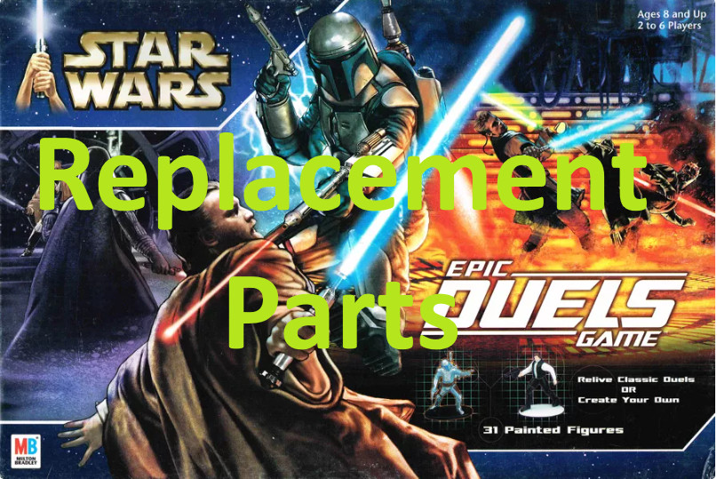Replacement Parts Star Wars Epic Duels Game