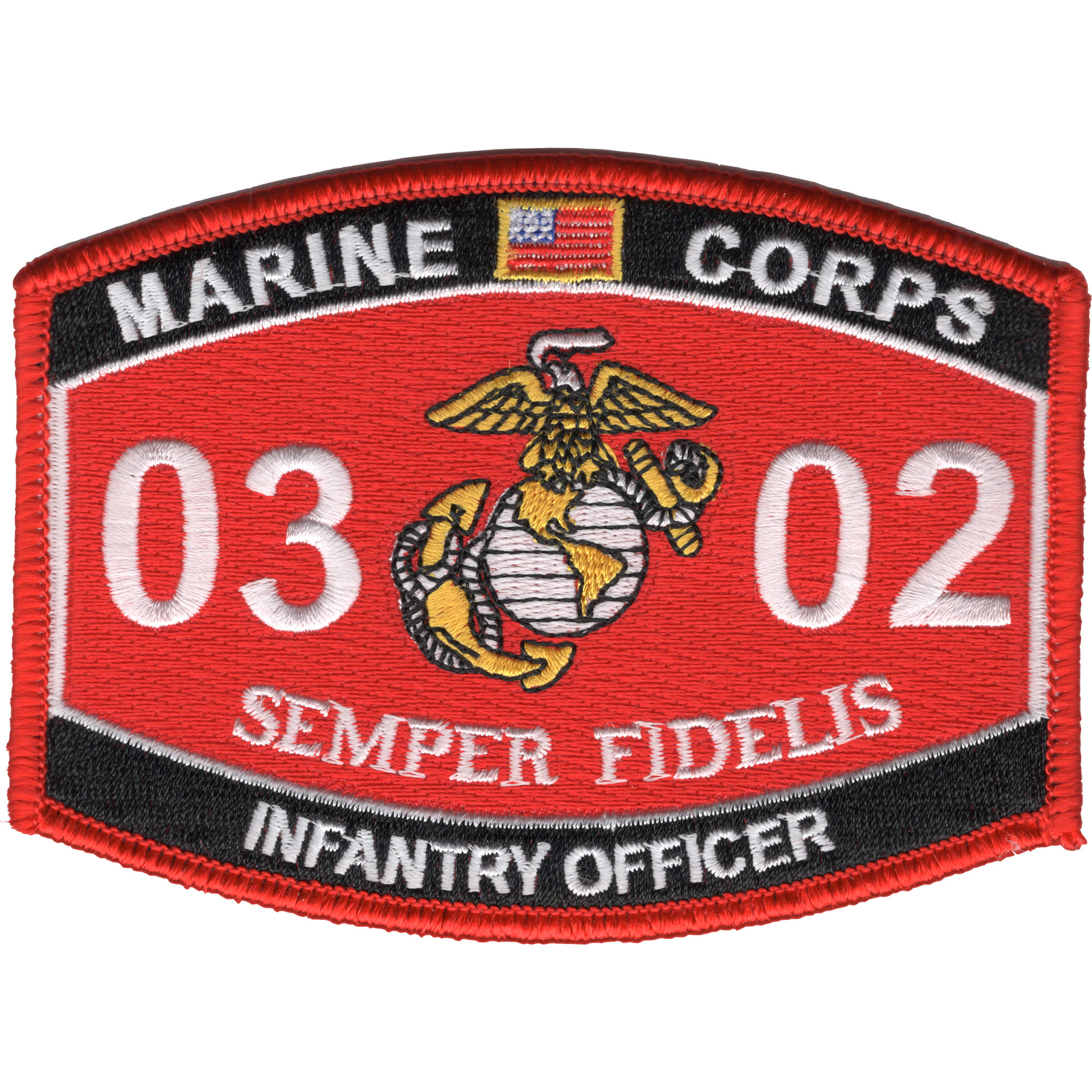 0302 Infantry Officer MOS Patch