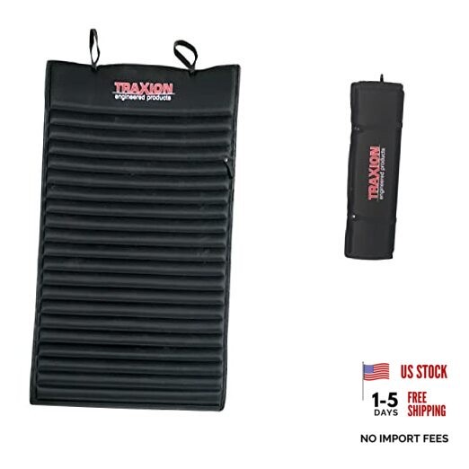 1-500 VersaMat Roll-Up High Density Utility Mat 46 3/4" x 25" Black Foam