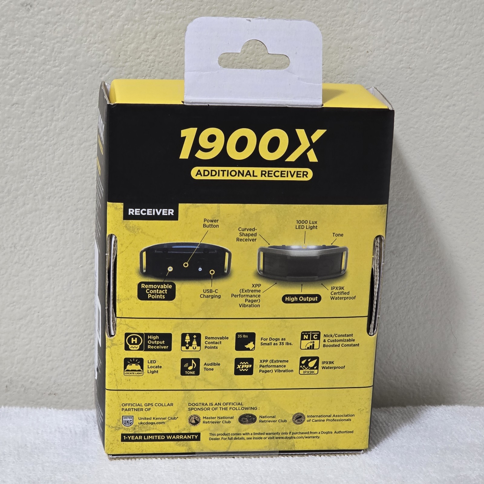 Dogtra 1900X Blue Additional Receiver Expand Your 1900X System Waterproof New