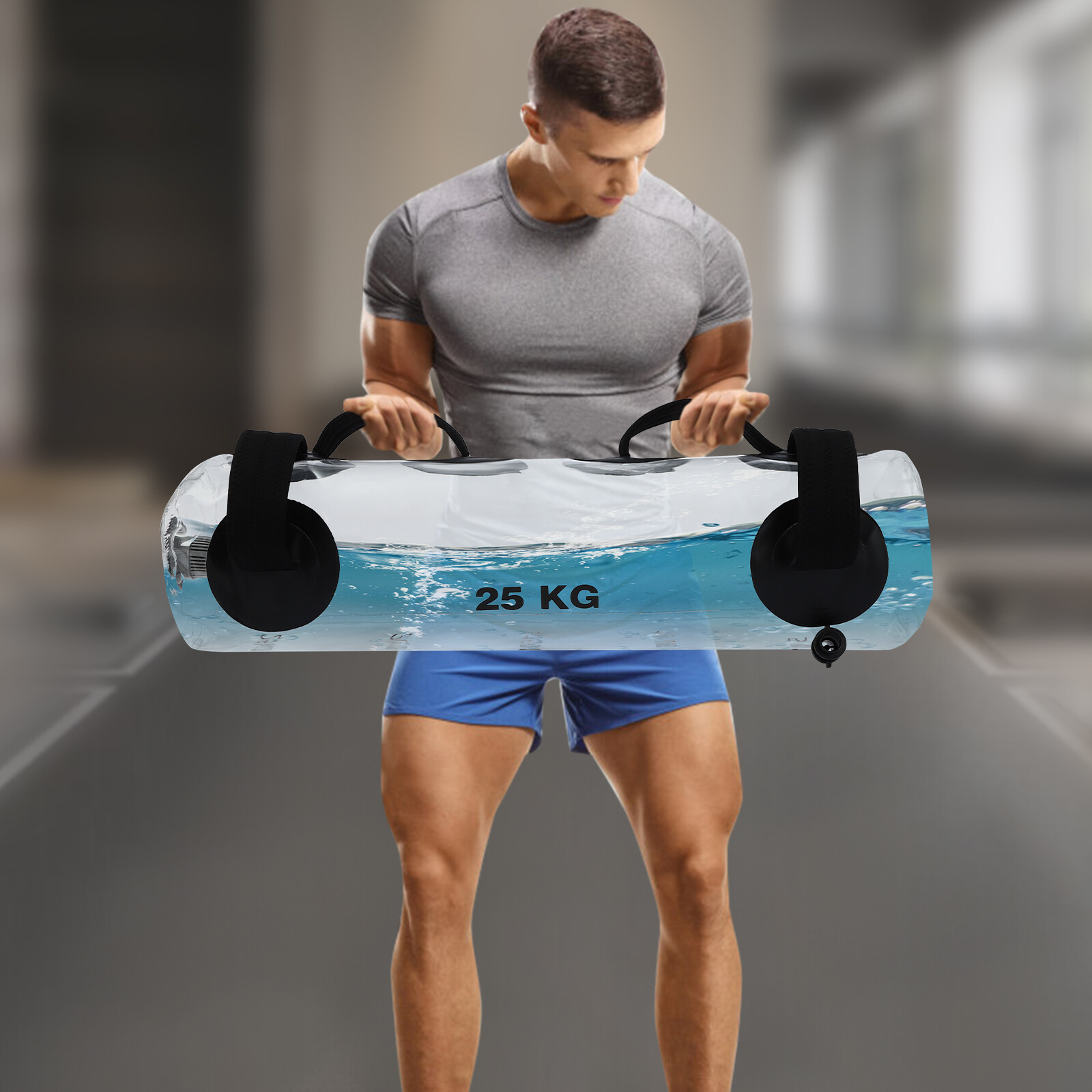 Adult Fitness Water Weight Aqua Bag, Training Water Bag, Portable Stability new