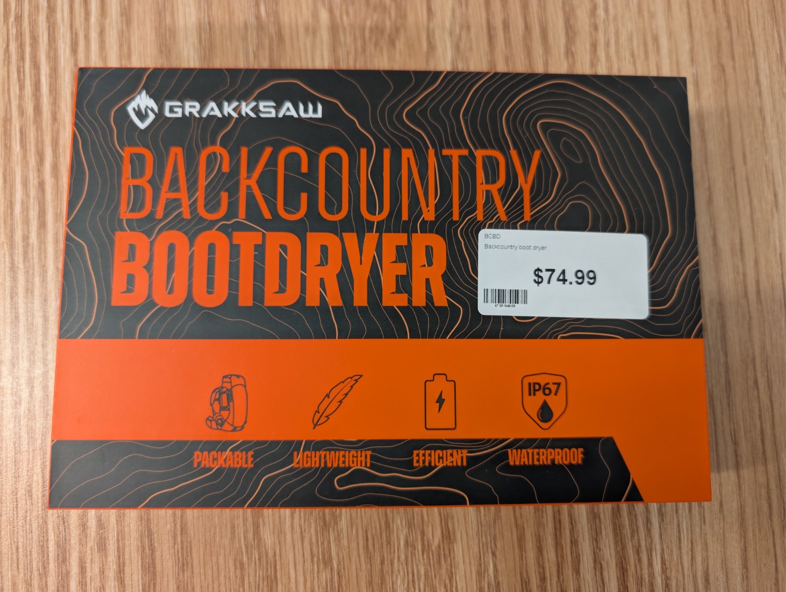 Grakksaw Backcountry Bootdryer