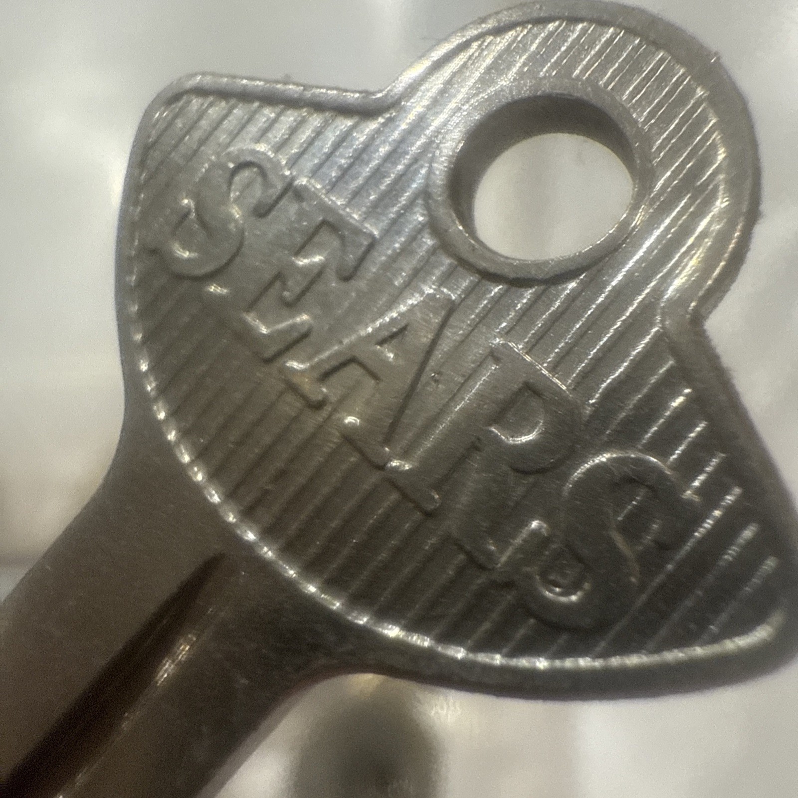 Vintage SEARS Uncut Tool Chest Key Blank