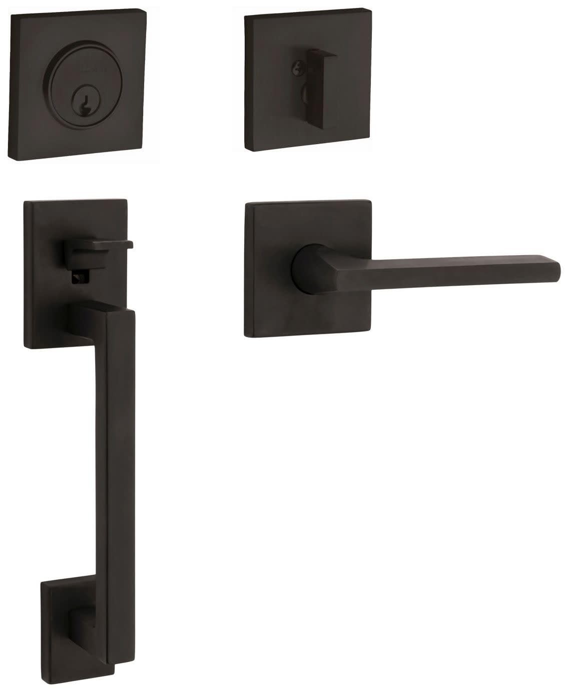 85390.102.RENT Minneapolis Sectional Handleset with 5162 Lever OilRubbed