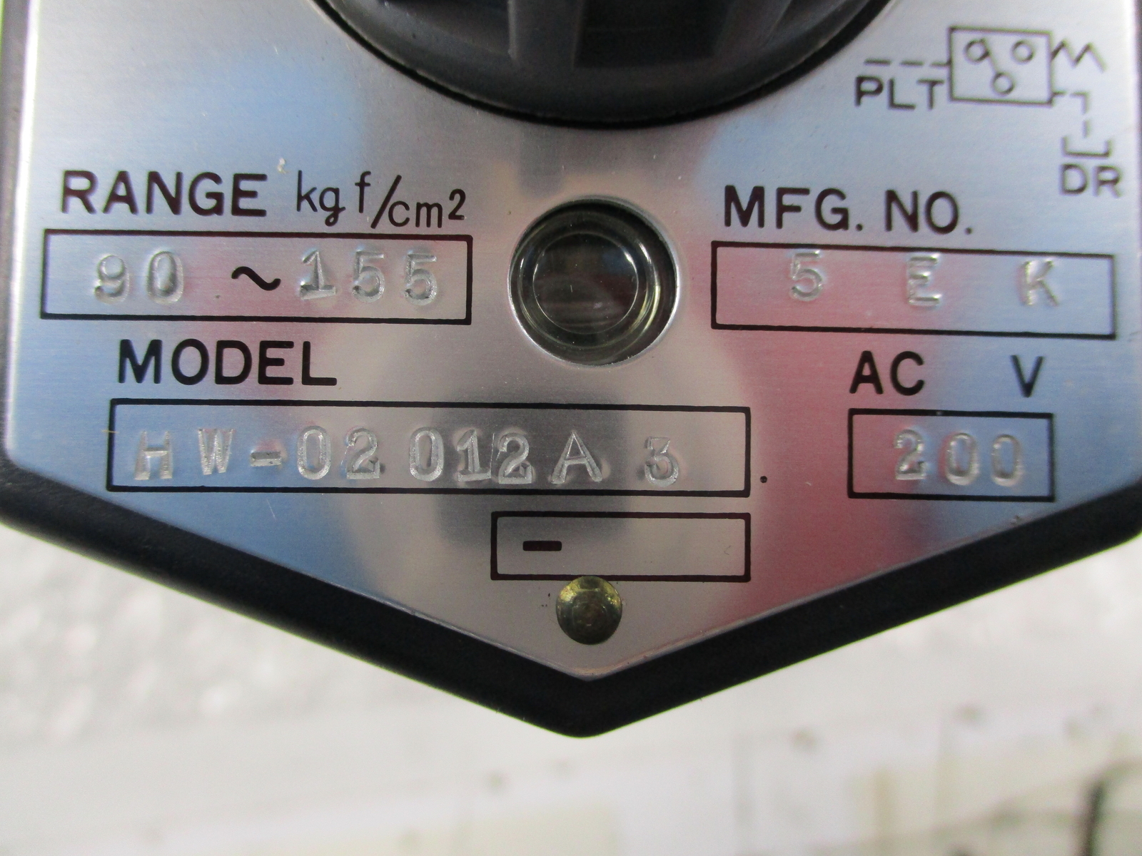 TOYO-OKI HW-02012A3 PRESSURE SWITCH NSNP