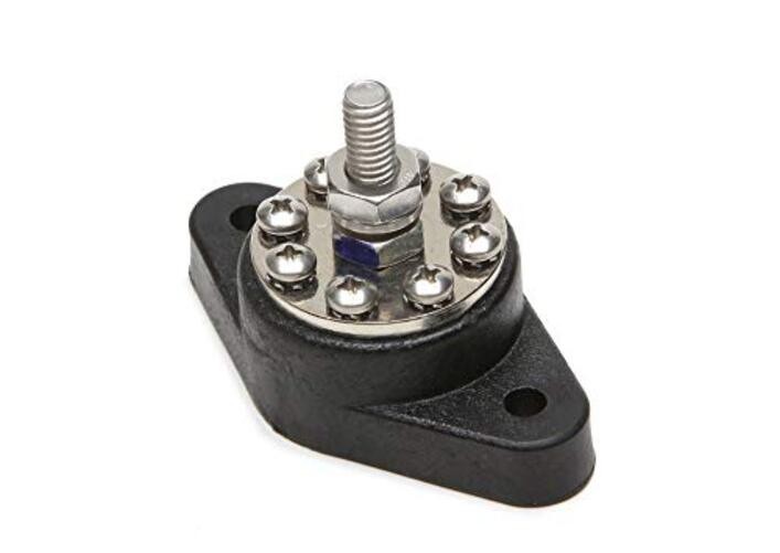 Performance 80115 Black 8-Point Distribution Block