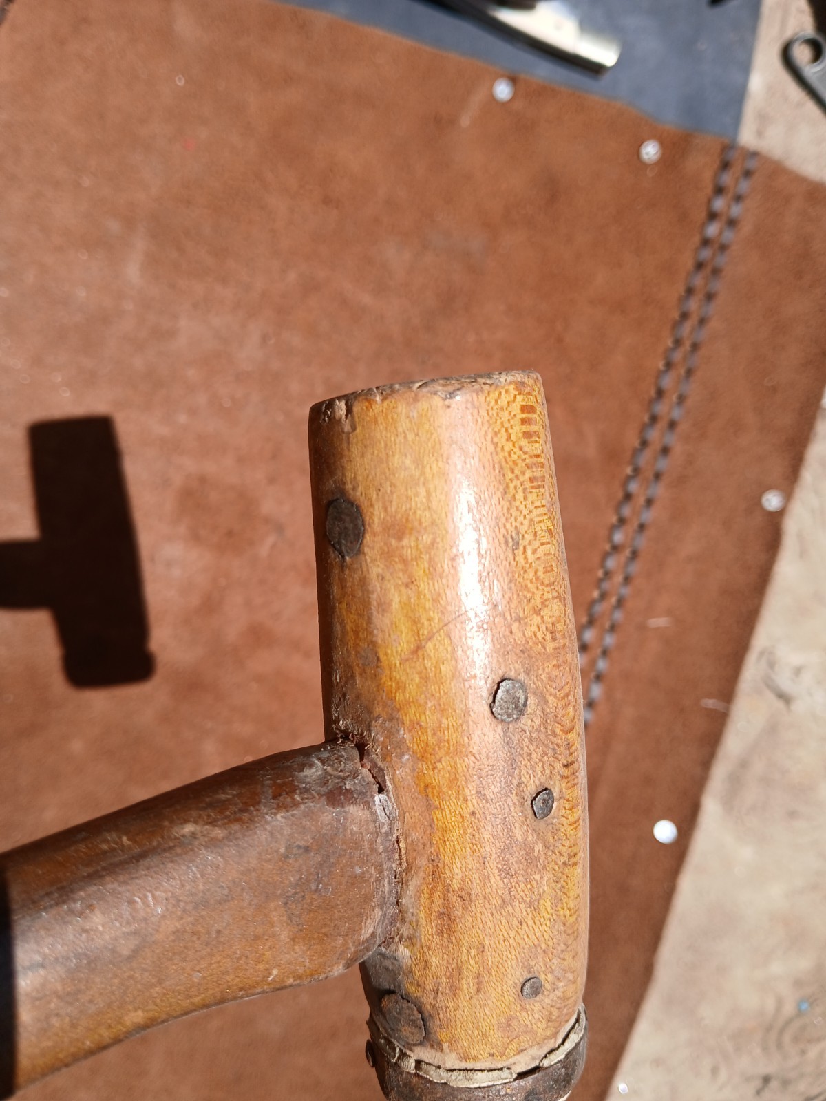 Vintage soft wood mallet, Auto body
