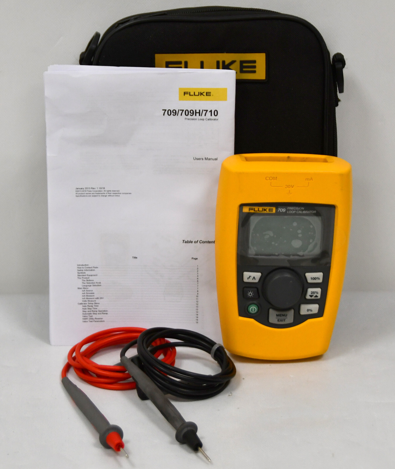 Fluke 709 Precision Loop Calibrator