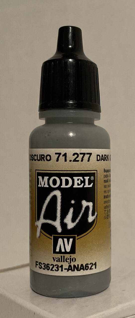 Vallejo Model Air 71.277, Dark Gull Gray FS36231 ANA621.