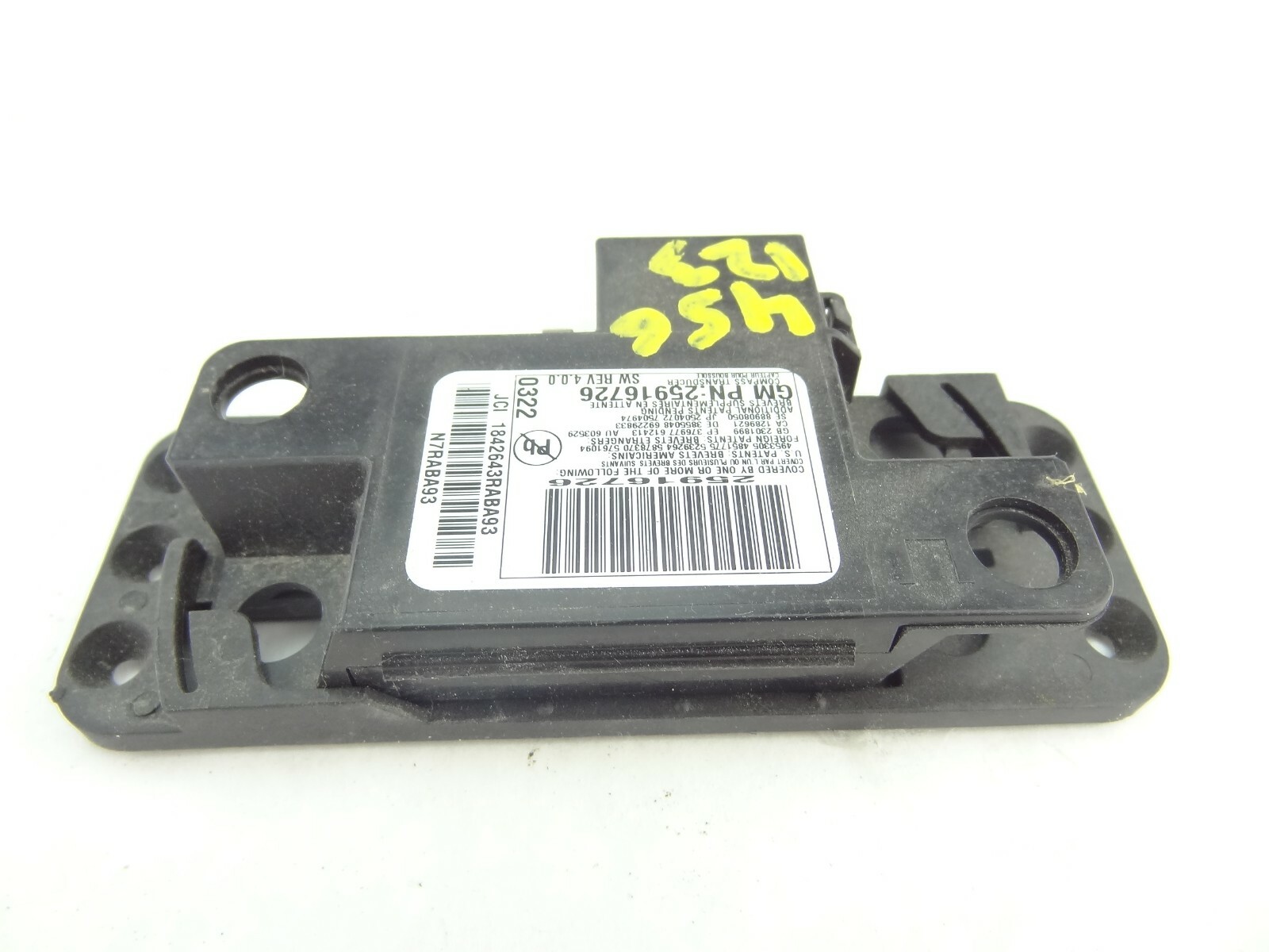 2011 Sierra Compass Module 25916726