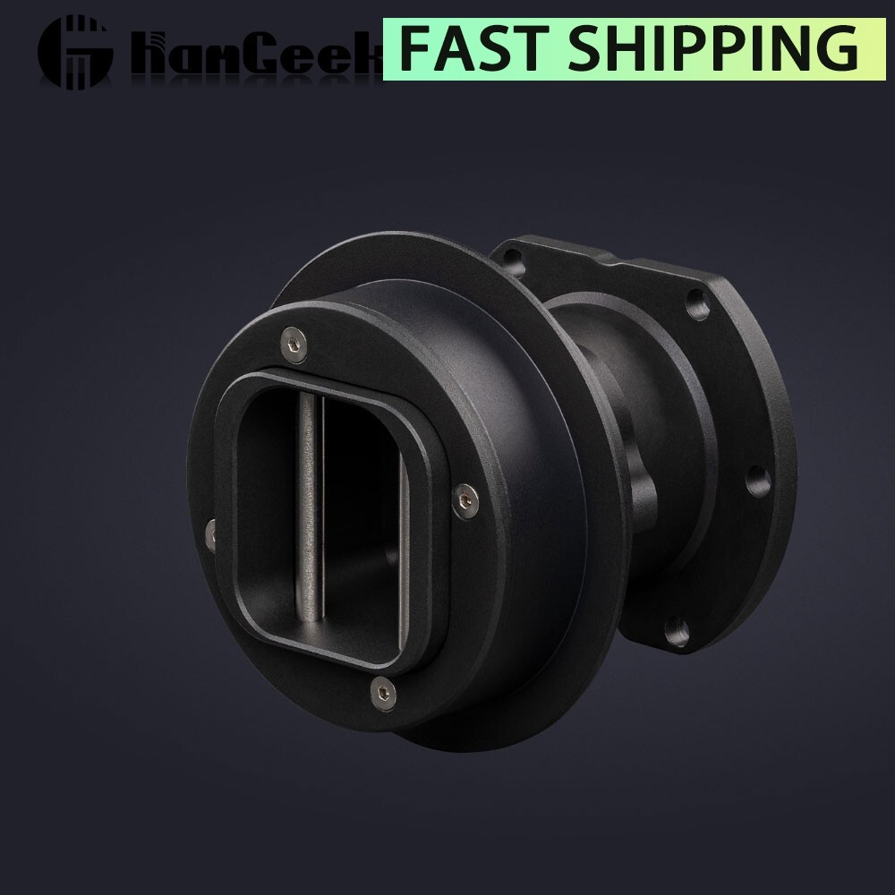 Black QR2 Quick Release Adapter Game Simulator Accessory Compatible with FANATEC