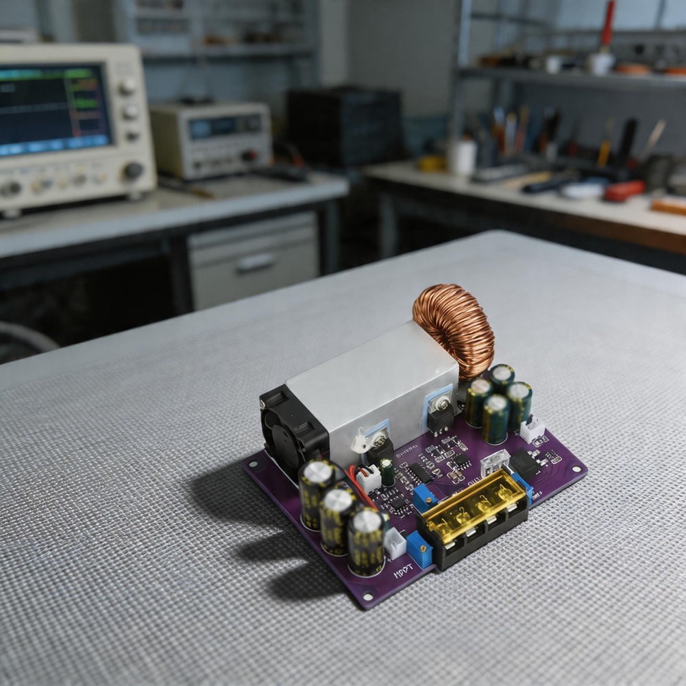 2V-60V Adjustable Output Step Down Module 25A with Short Circuit Protection