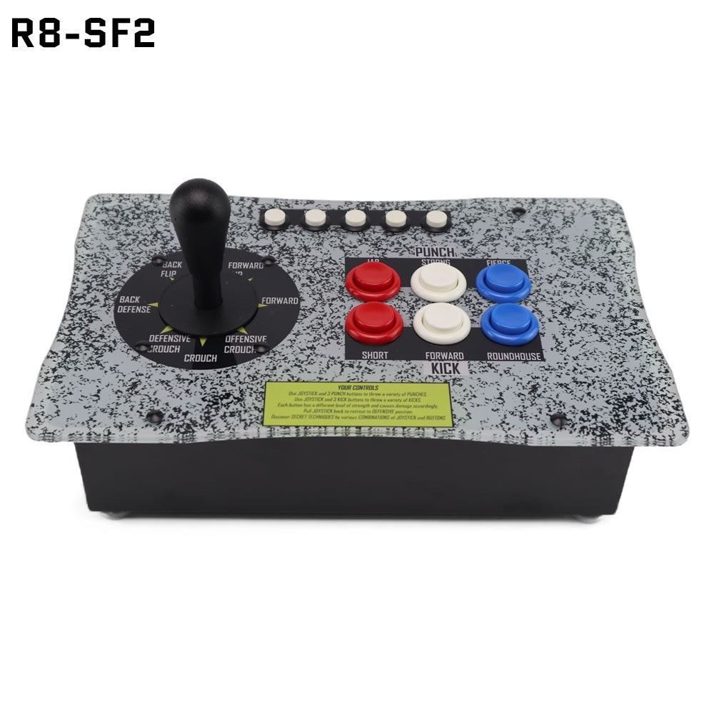 FightBox R8-SF2 Street Fighter Arcade Fight Stick PC PS Xbox Switch