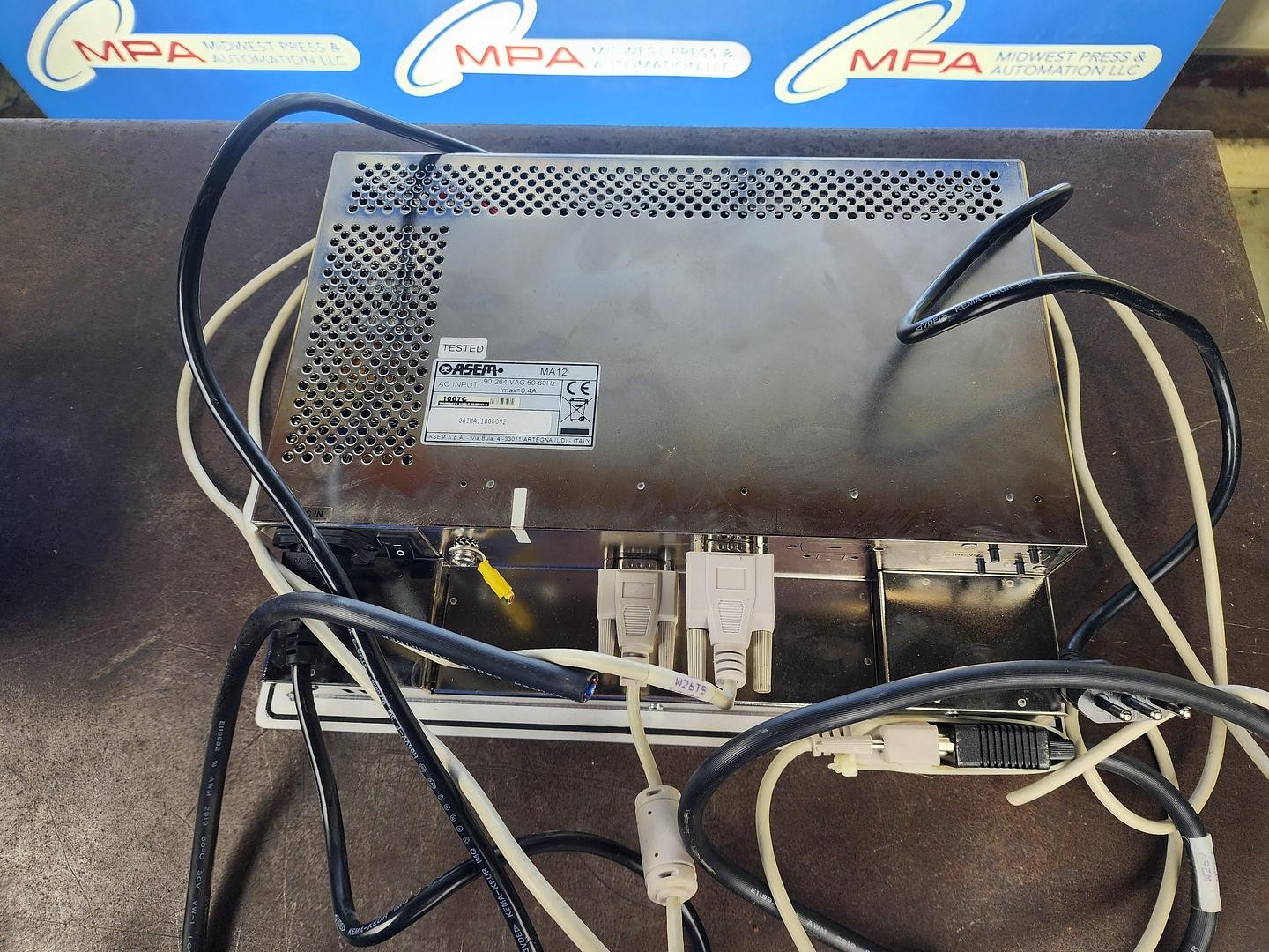 Asem MA12 12" Screen / Operator
