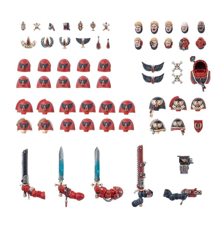 Blood Angels Primaris Upgrade - New on Sprue - US Import Tax Paid*