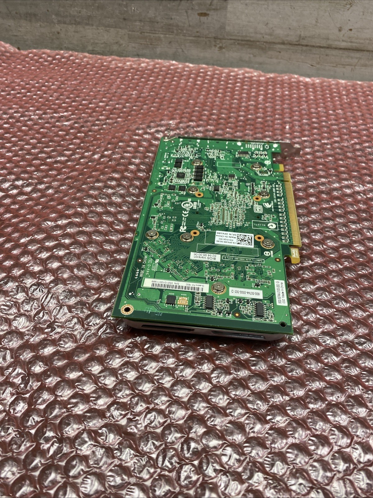 Nvidia Quadro Video Card 0P418M