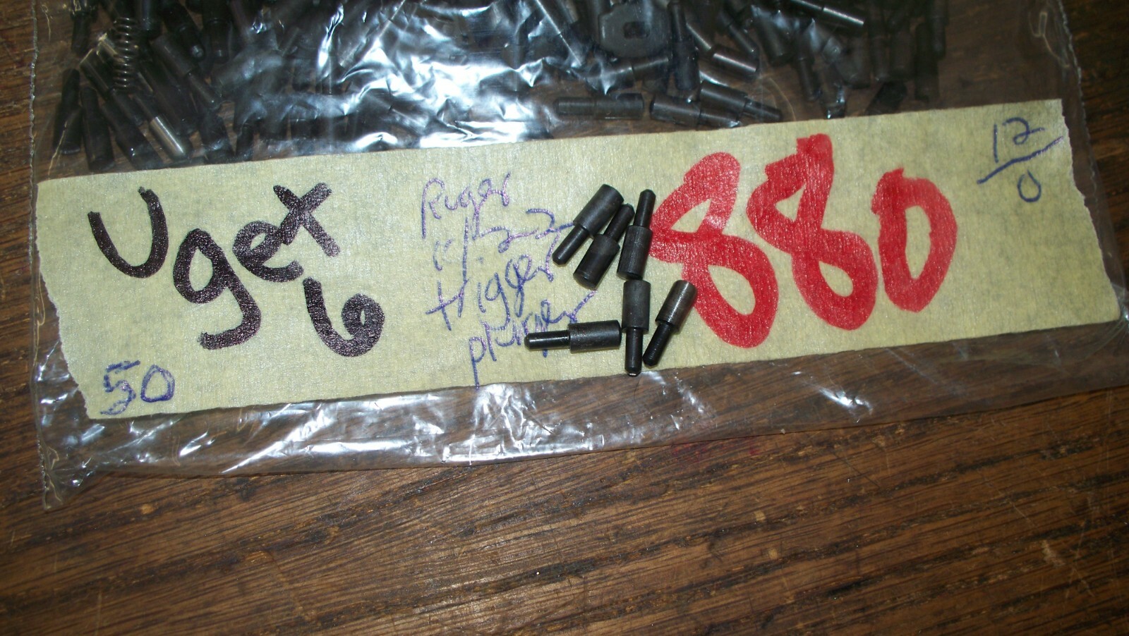 Ruger, 10/22 model, (u-git-6-of-these) trigger plungers