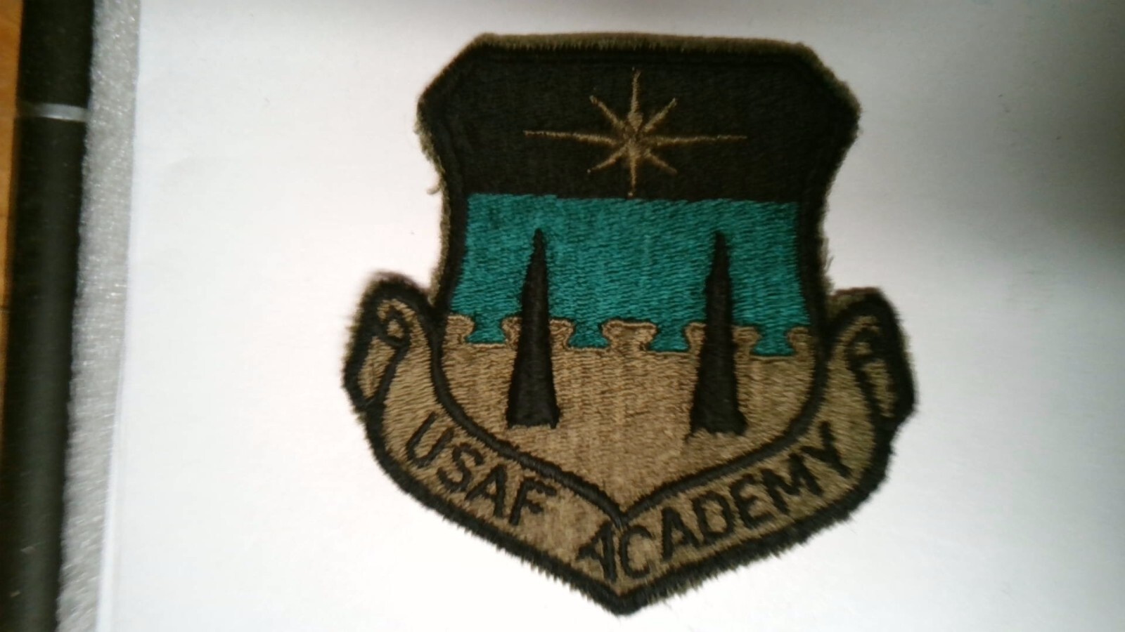 MILITARY PATCH US AIR FORCE SEW ON SUBDUED USAF ACADEMY