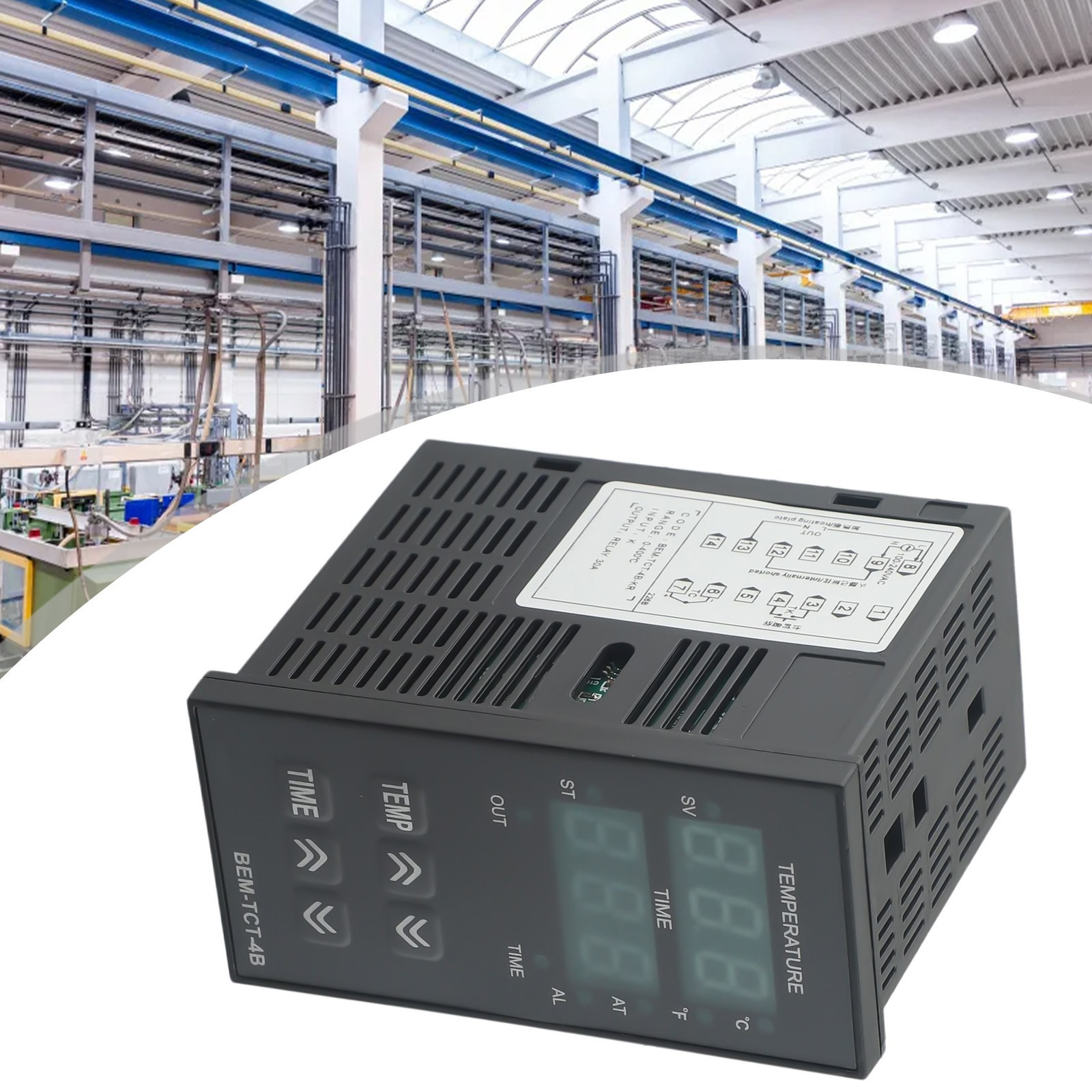 Convenient Digital Thermostat Time Temperature Controller for Heat Press