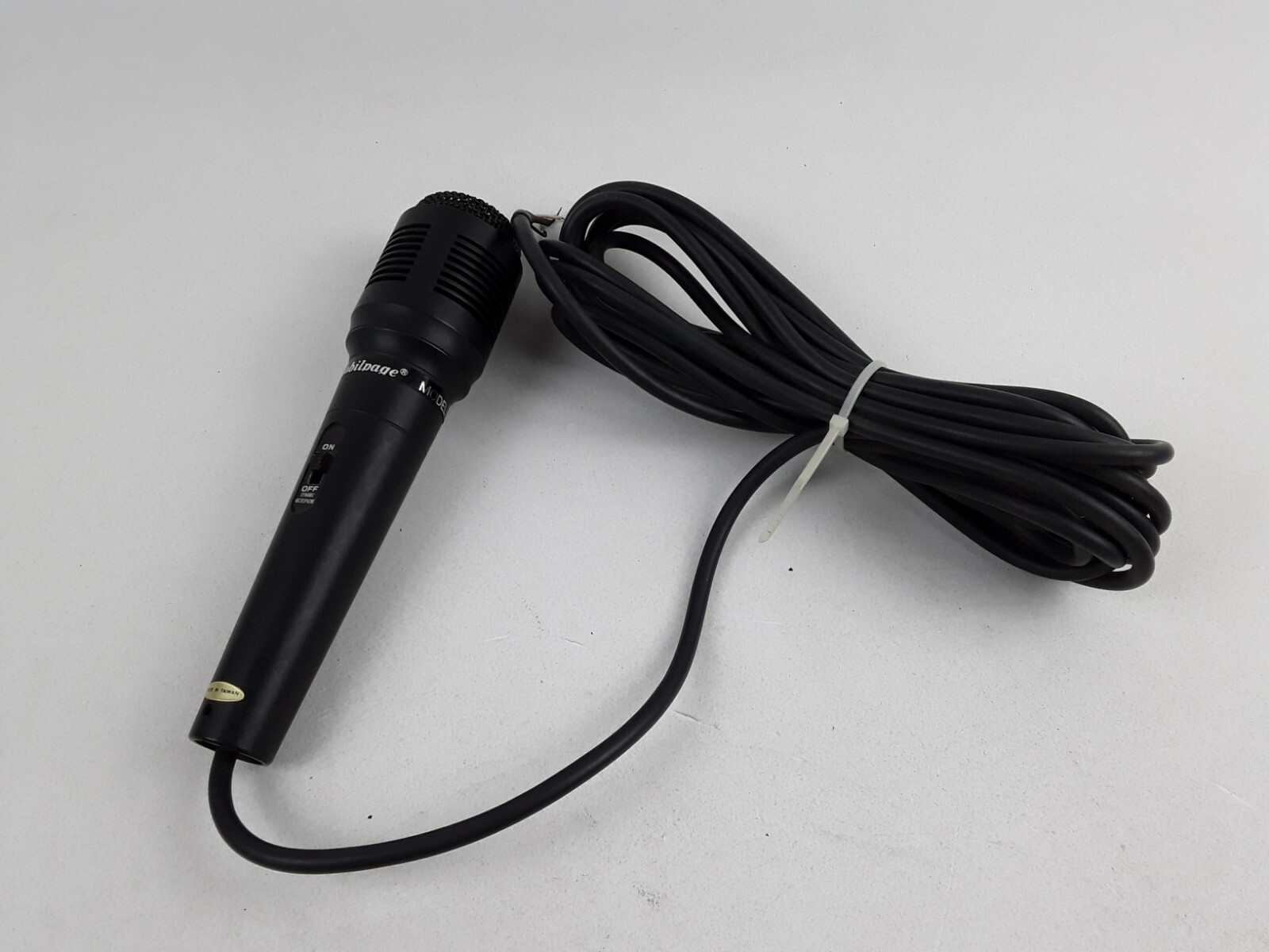 Genuine Mobilpage Model 181 Wired Dynamic Microphone On/Off Fast Free Shipping