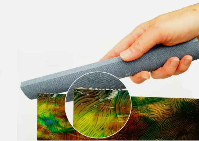 Delphi Glass Abrasive Stone - 10" Long