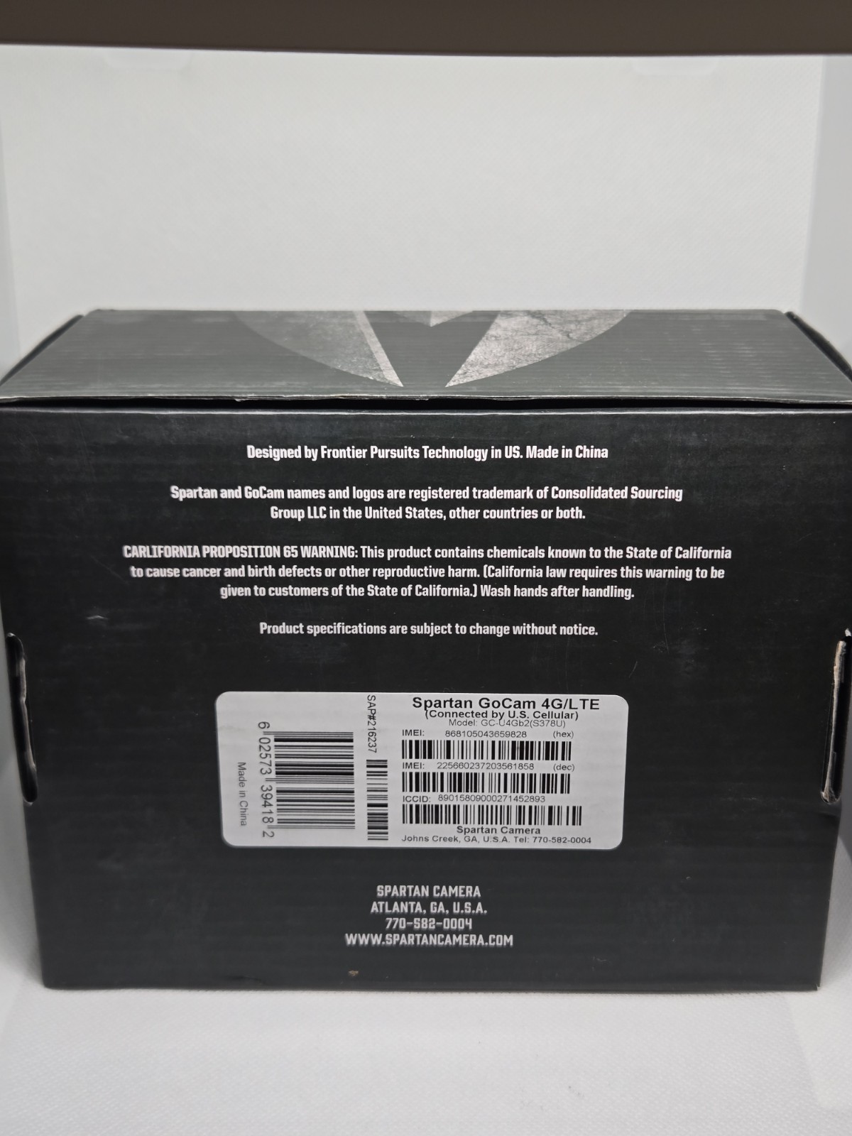 Spartan GoCam Trail Camera 4G - TESTED WORKING - No SIM