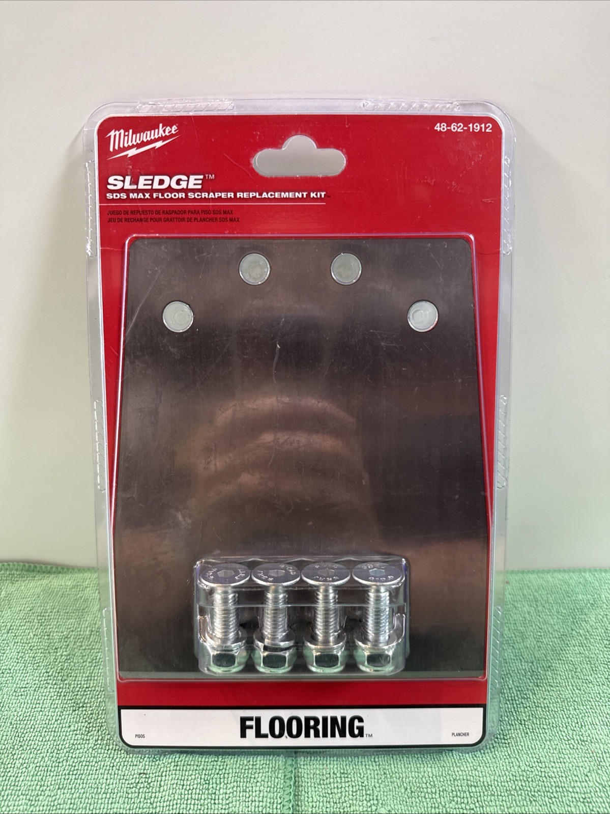 NEW Milwaukee 48-62-1912 SDS MAX SLEDGE Floor Scraper Replacement Kit