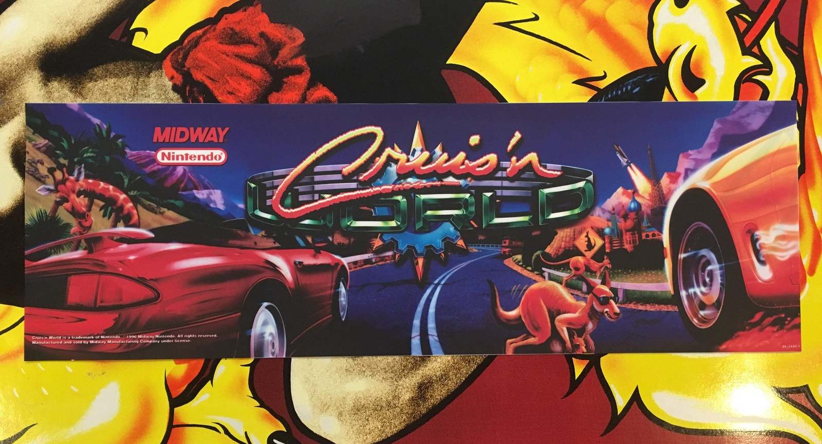 Cruis'n World Marquee